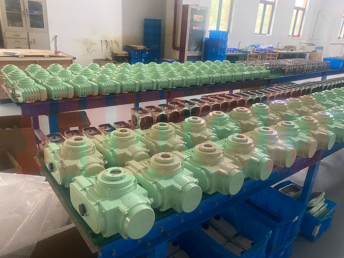 SQ精小型茄子网站下载APP執行器出廠前檢驗